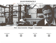 Tablet Screenshot of juliopeironcely.com
